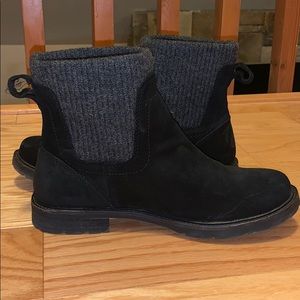 L.L Bean short black boots